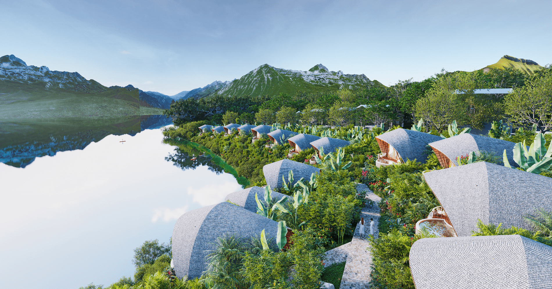 120ha mặt nước - nền tảng kiến tạo giá trị độc bản của Utopia Villas & Resort
