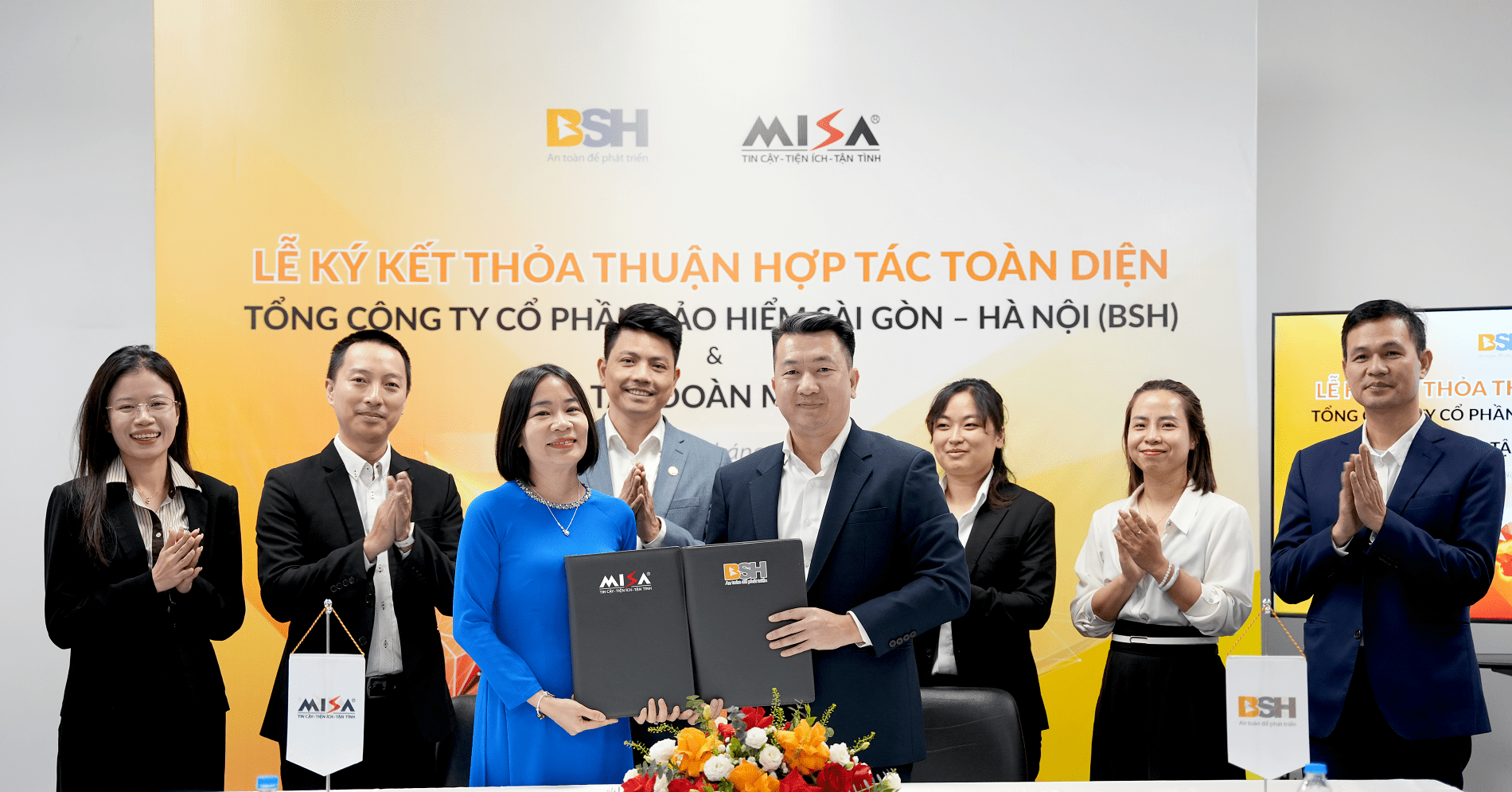 Bảo hiểm BSH và MISA hợp tác phát triển công nghệ tài chính