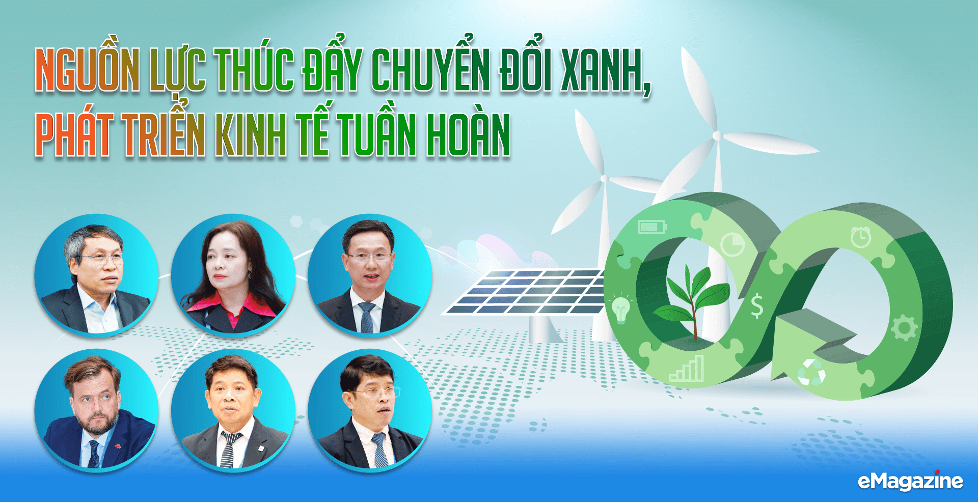 Nguồn lực thúc đẩy chuyển đổi xanh, phát triển kinh tế tuần hoàn