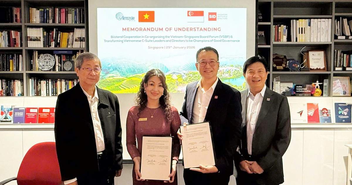 Sắp diễn ra Diễn đàn Quản trị Cấp cao Việt Nam – Singapore (VSBF)