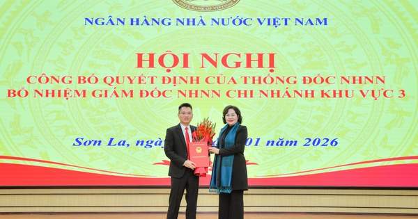 Thống đốc Nguyễn Thị Hồng bổ nhiệm Giám đốc Ngân hàng Nhà nước Khu vực 3