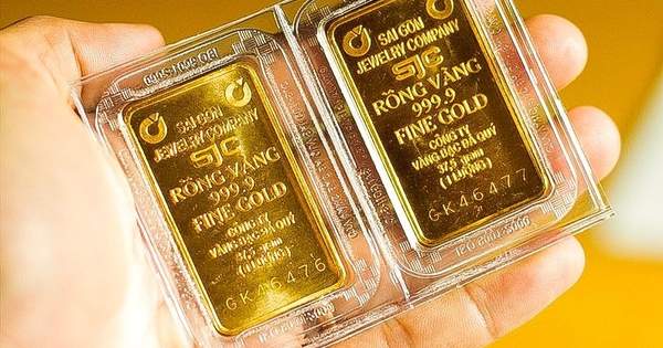 Giá vàng miếng chính thức vượt mốc 190 triệu đồng/lượng, vàng nhẫn vụt tăng hơn 6 triệu đồng/lượng