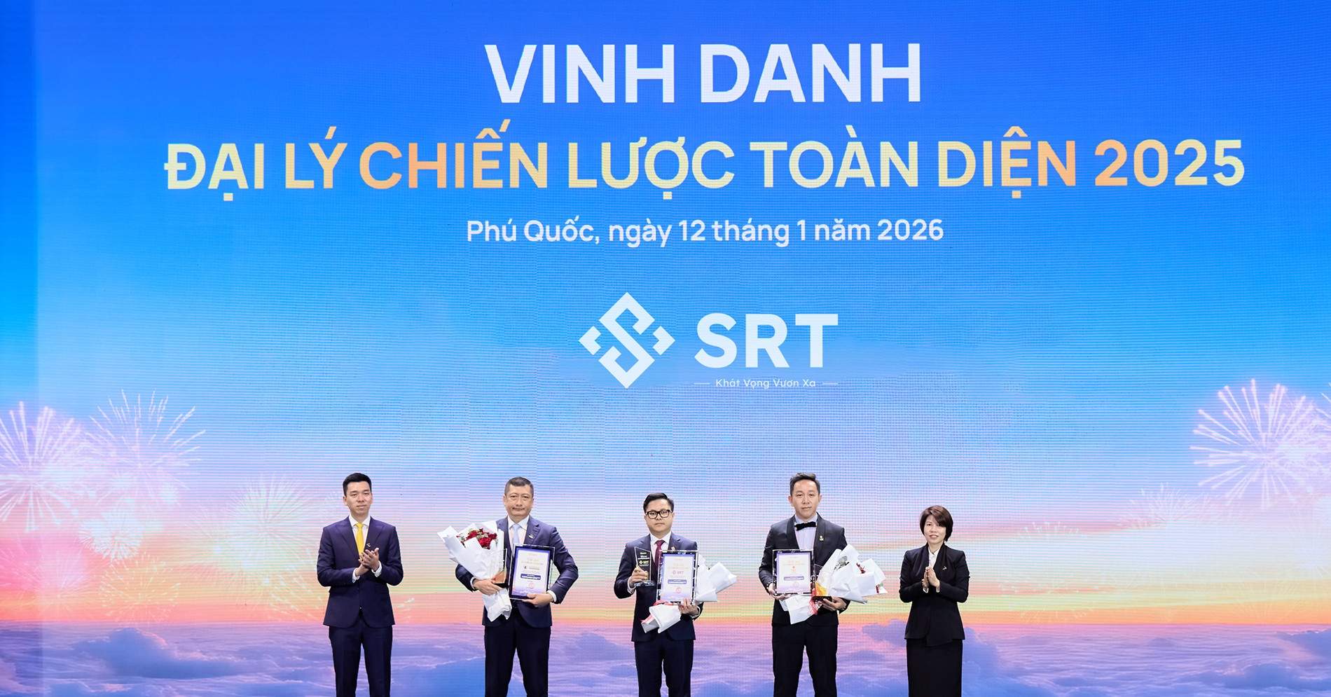 SRT Việt Nam được Sun Property vinh danh Đại lý chiến lược toàn diện 2025