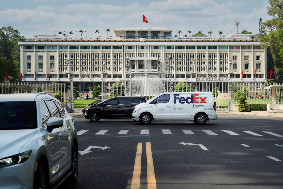 Vận chuyển, giao nhận của FedEx Việt Nam. Ảnh: FedEx.