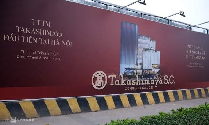 Japanese retail giant Takashimaya to open shopping mall in Hanoi's most expensive land area