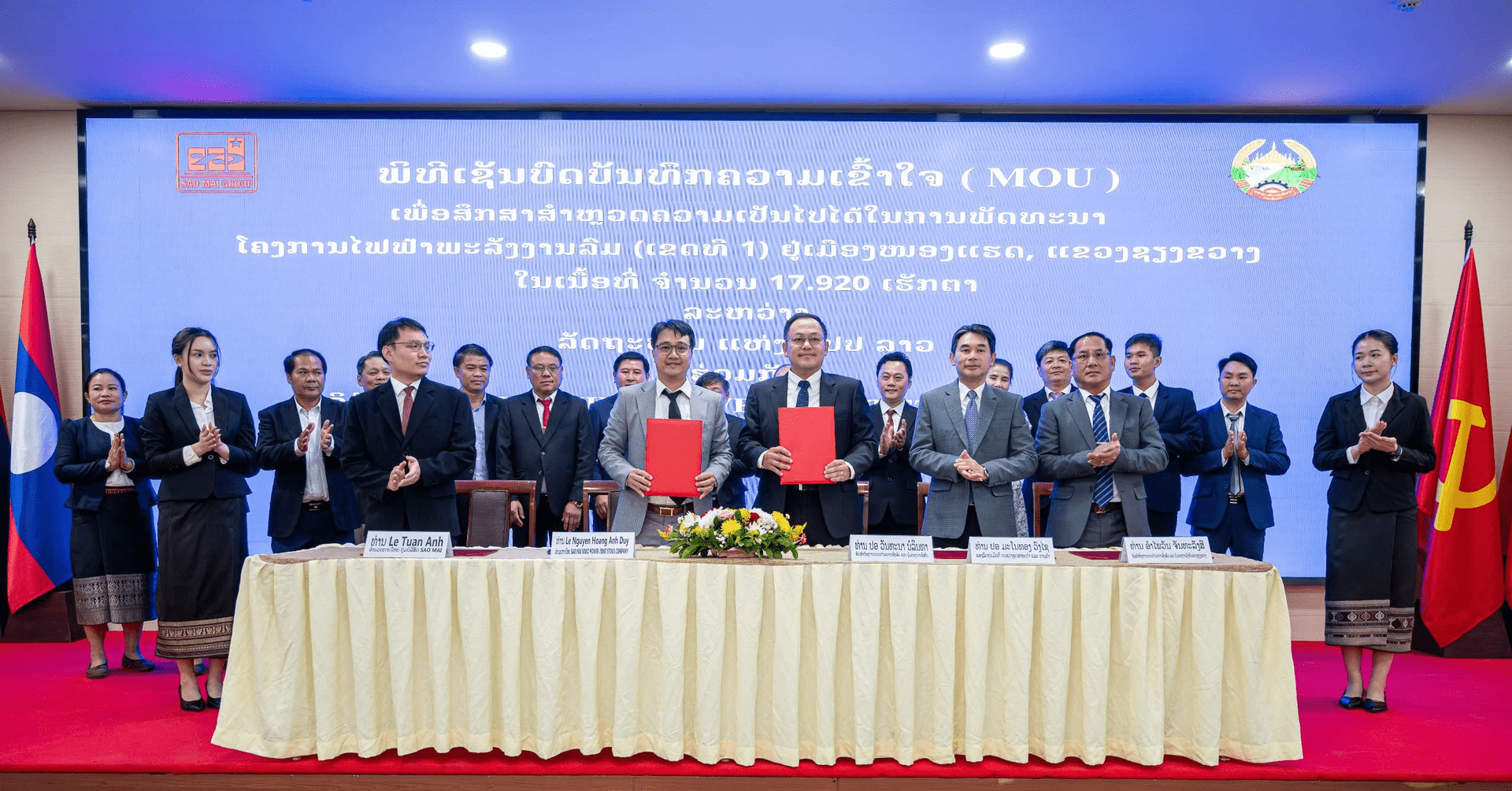 Sao Mai Group và cơ hội từ dự án điện gió 450 triệu USD tại bắc Lào