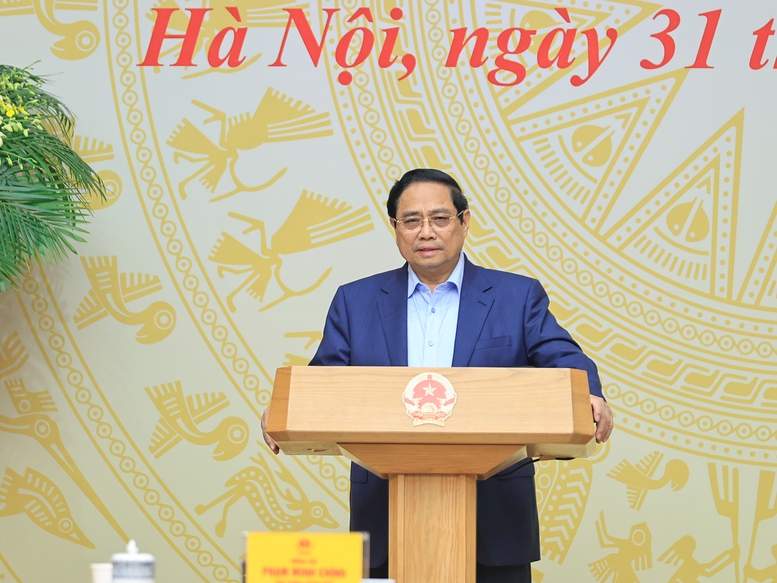 Thủ tướng Phạm Minh Chính điểm lại một số kết quả cụ thể đạt được và đúc kết một số bài học quan trọng - Ảnh: VGP.