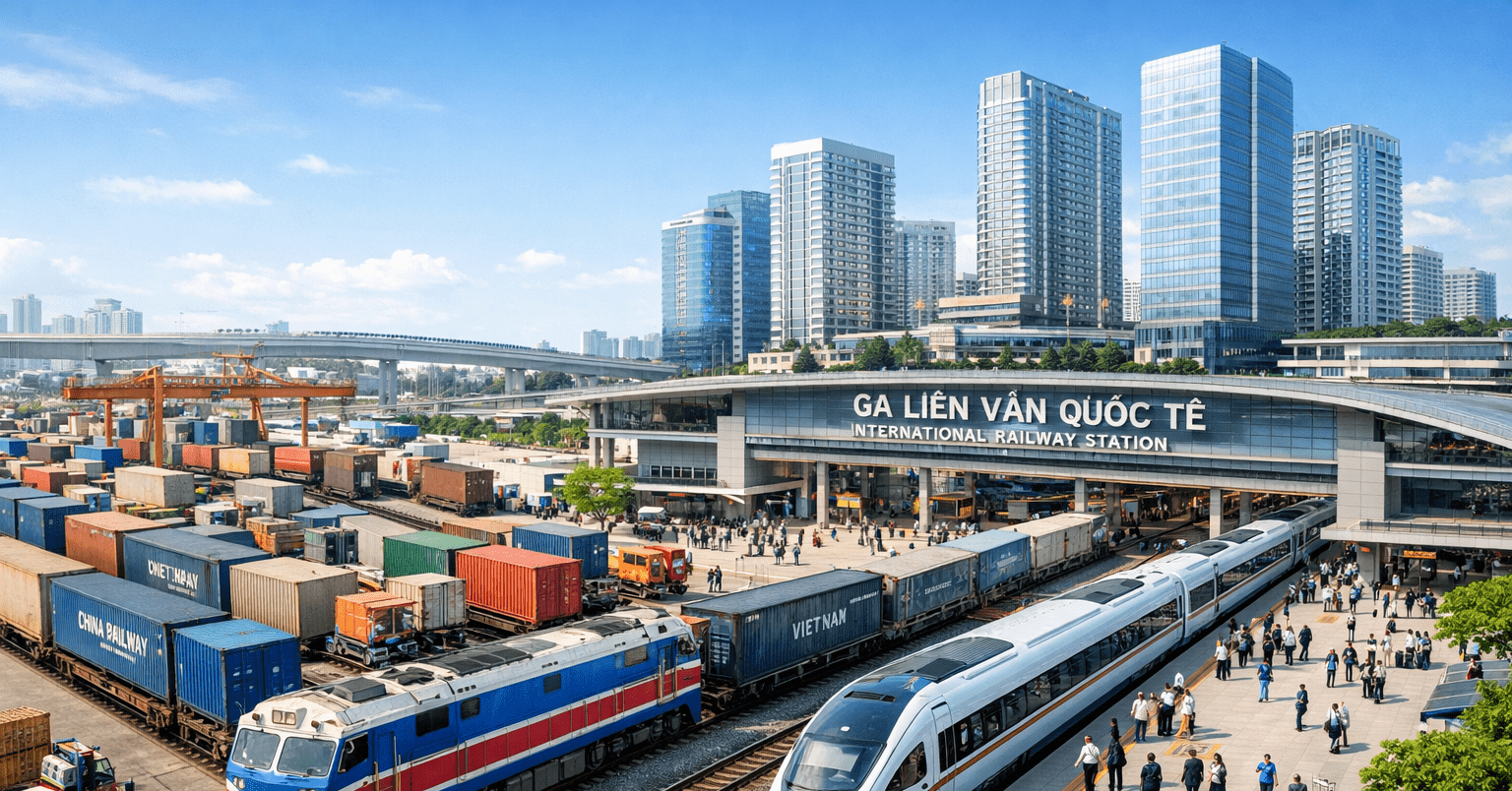 Phát triển đô thị TOD dọc tuyến đường sắt kết nối cảng biển