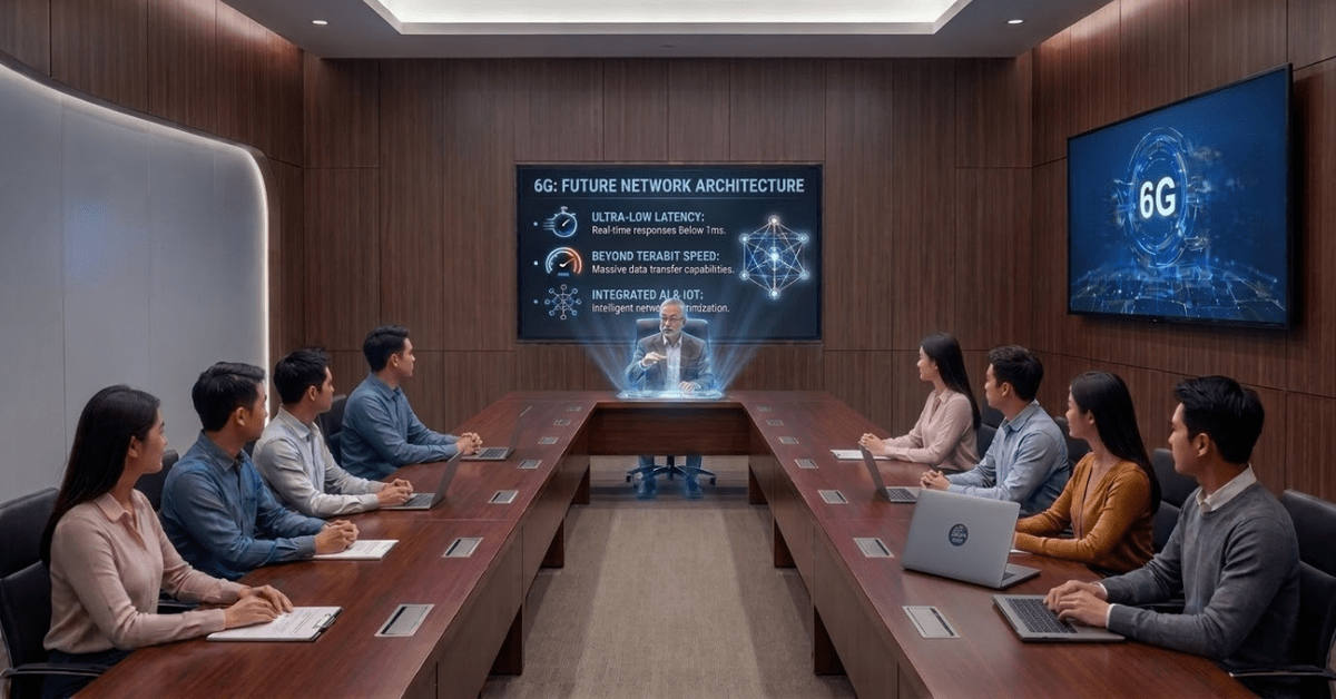 6G có thể biến những cuộc họp online thành gặp mặt 'thật'