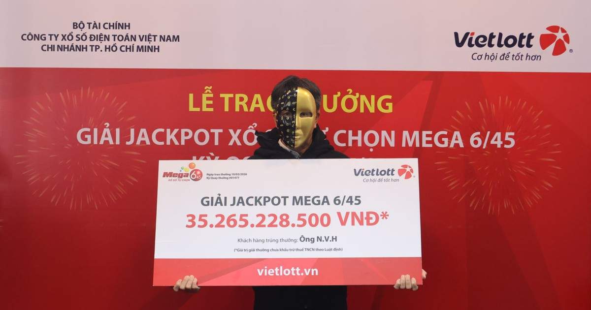 Ông nội trúng hơn 35 tỉ đồng Vietlott nhờ chọn số theo ngày sinh của cháu