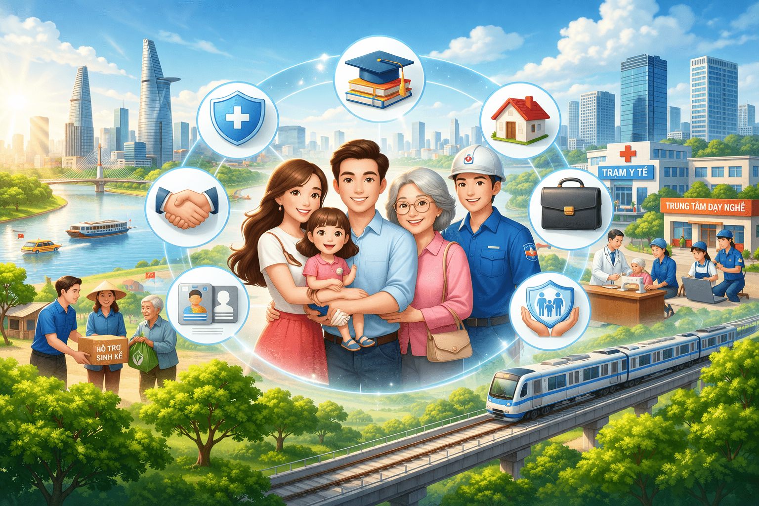 TP.HCM xây dựng an sinh xã hội đa tầng, lấy người dân làm trung tâm