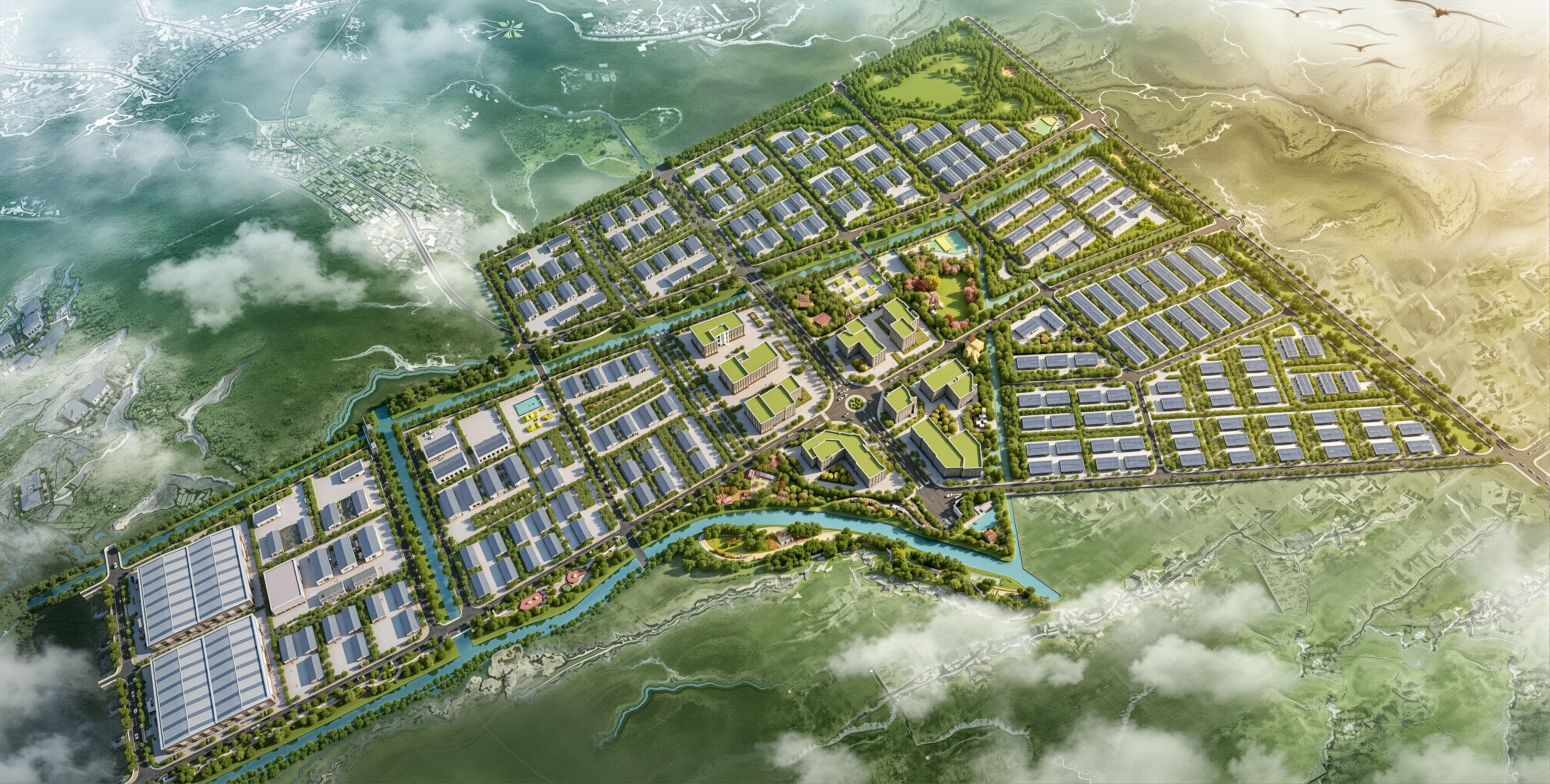 Tập đoàn TT Group khởi công khu công nghiệp thế hệ mới quy mô gần 200 ha tại An Giang