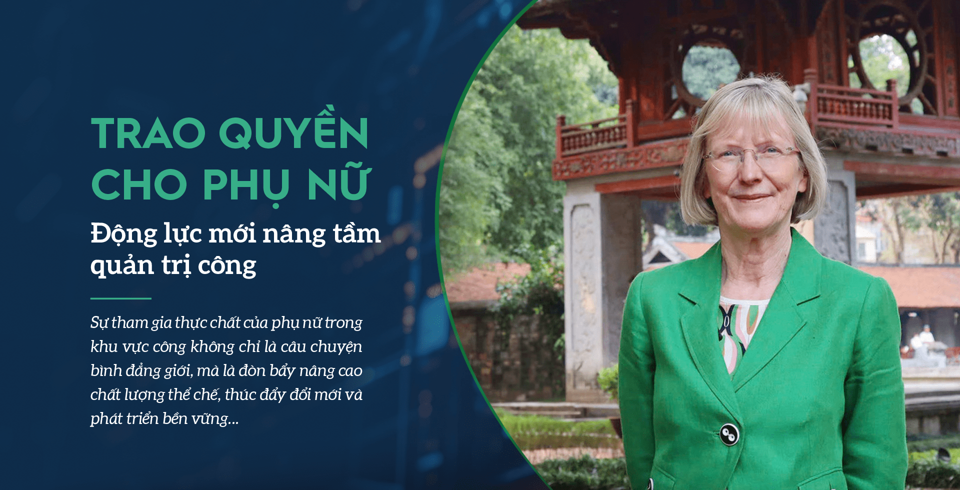 Trao quyền thực chất cho phụ nữ: Động lực mới nâng tầm quản trị khu vực công tại Việt Nam - Ảnh 1