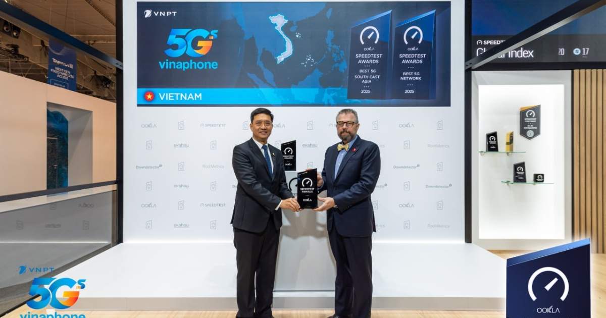 VinaPhone: Nhà mạng 5G tốt nhất Đông Nam Á 2025