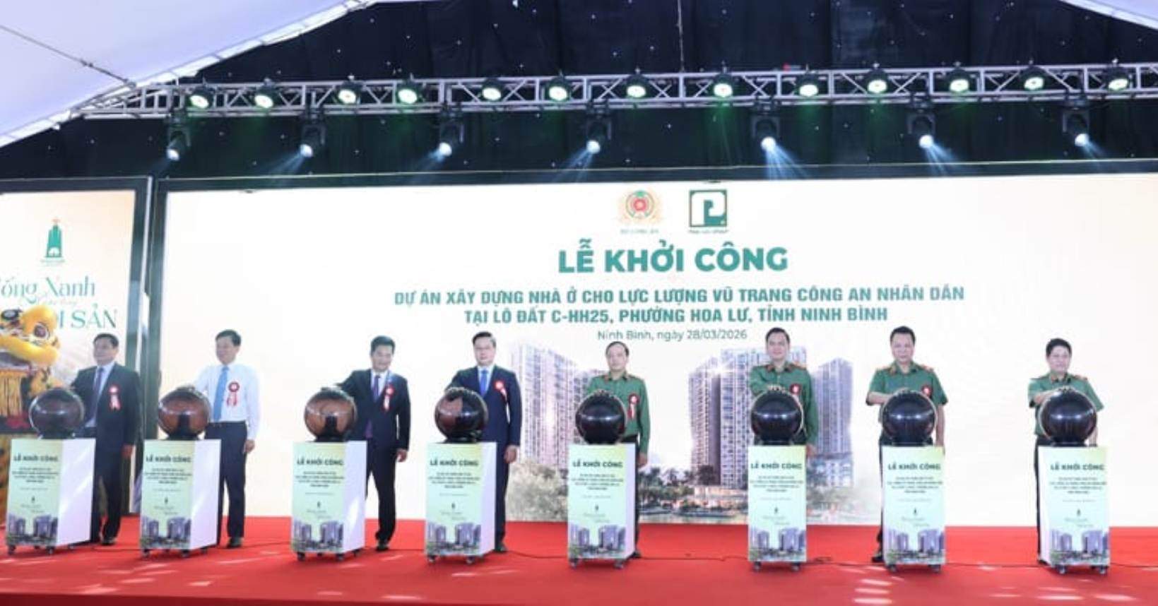 Bộ Công an khởi công dự án hơn 4.800 tỷ đồng tại Ninh Bình