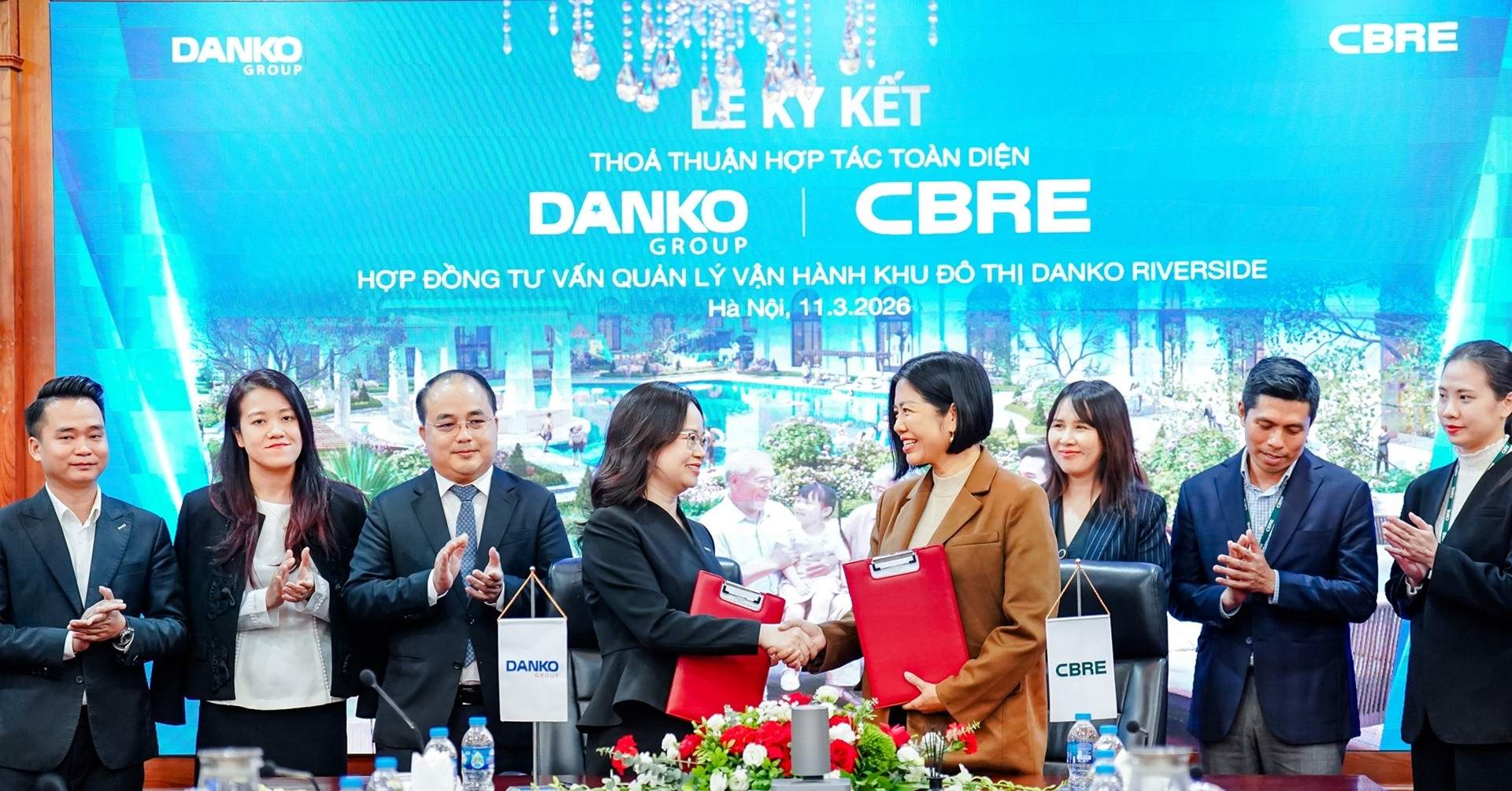 Danko Group và CBRE hợp tác nâng tầm chuẩn sống đô thị phong cách châu Âu 