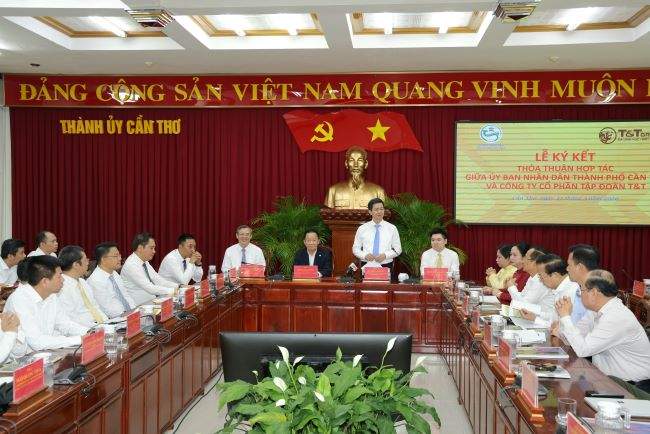 T&T Group đồng hành cùng Cần Thơ thúc đẩy động lực phát triển Đồng bằng sông Cửu Long