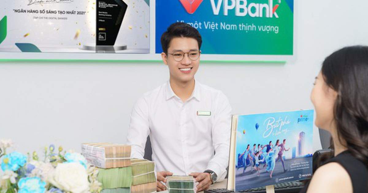 VPBank tiếp tục tăng lãi suất huy động ở nhiều kỳ hạn trên toàn hệ thống