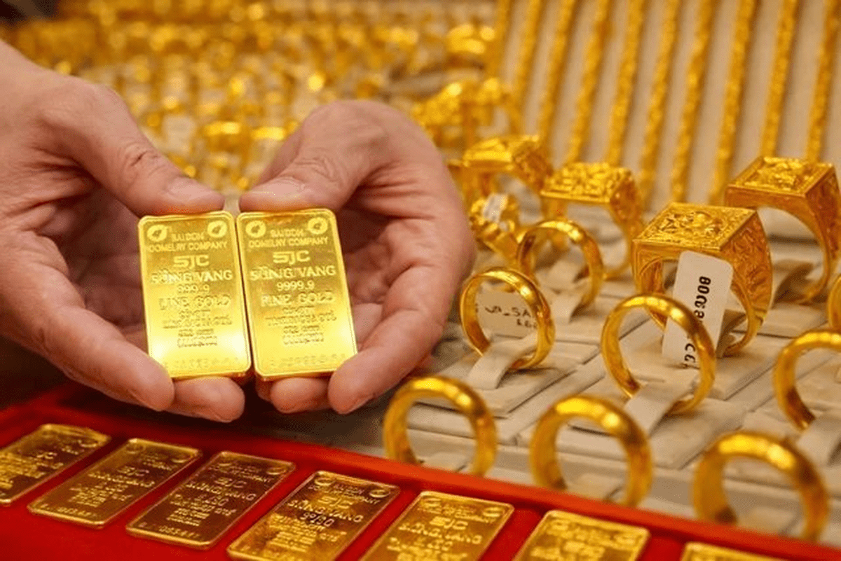 Giá vàng SJC, vàng nhẫn trơn sáng nay ngày 18/4