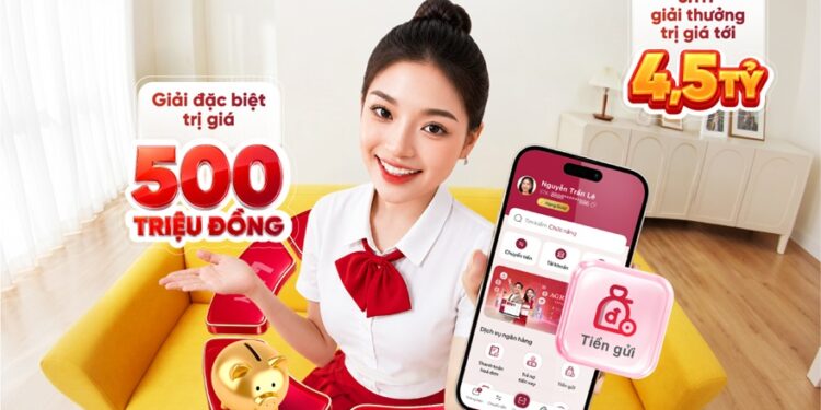 Agribank dành 4,5 tỷ đồng tặng khách hàng gửi tiền online
