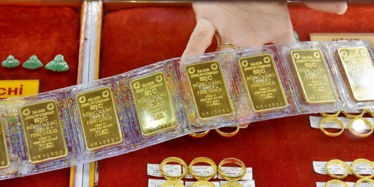 Giá vàng nhẫn trơn, vàng miếng chiều 23/5: Đồng loạt giảm 1 Giá vàng nhẫn trơn, vàng miếng chiều 23/5: Đồng loạt giảm