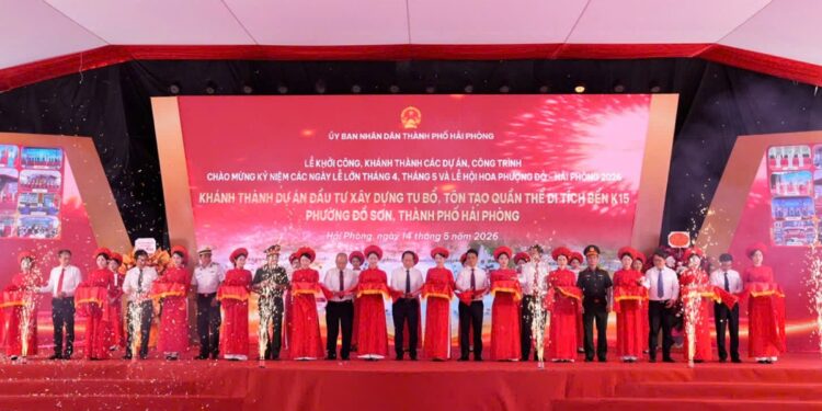 Hải Phòng khởi công, khánh thành 14 dự án hơn 24.700 tỉ đồng