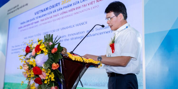 Hành trình “50 năm phụng sự khát vọng Việt” được Vinamilk kể lại tại triển lãm chuyên ngành sữa 2026 Hành trình “50 năm phụng sự khát vọng Việt” được Vinamilk kể lại tại triển lãm chuyên ngành sữa 2026