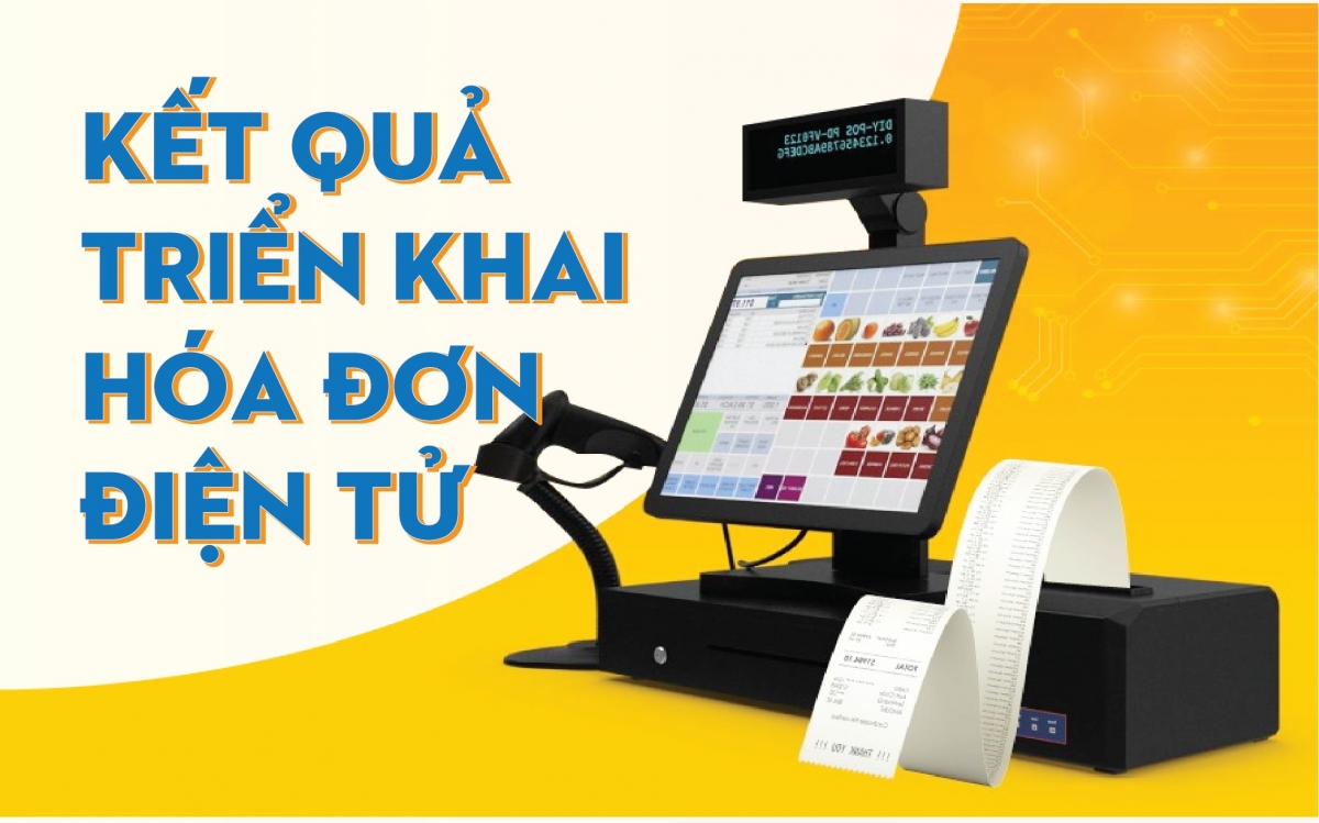Infographics Kết quả triển khai hóa đơn điện tử
