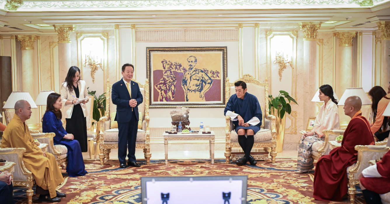 Quốc vương Bhutan và Hoàng hậu thăm Tập đoàn T&T Group