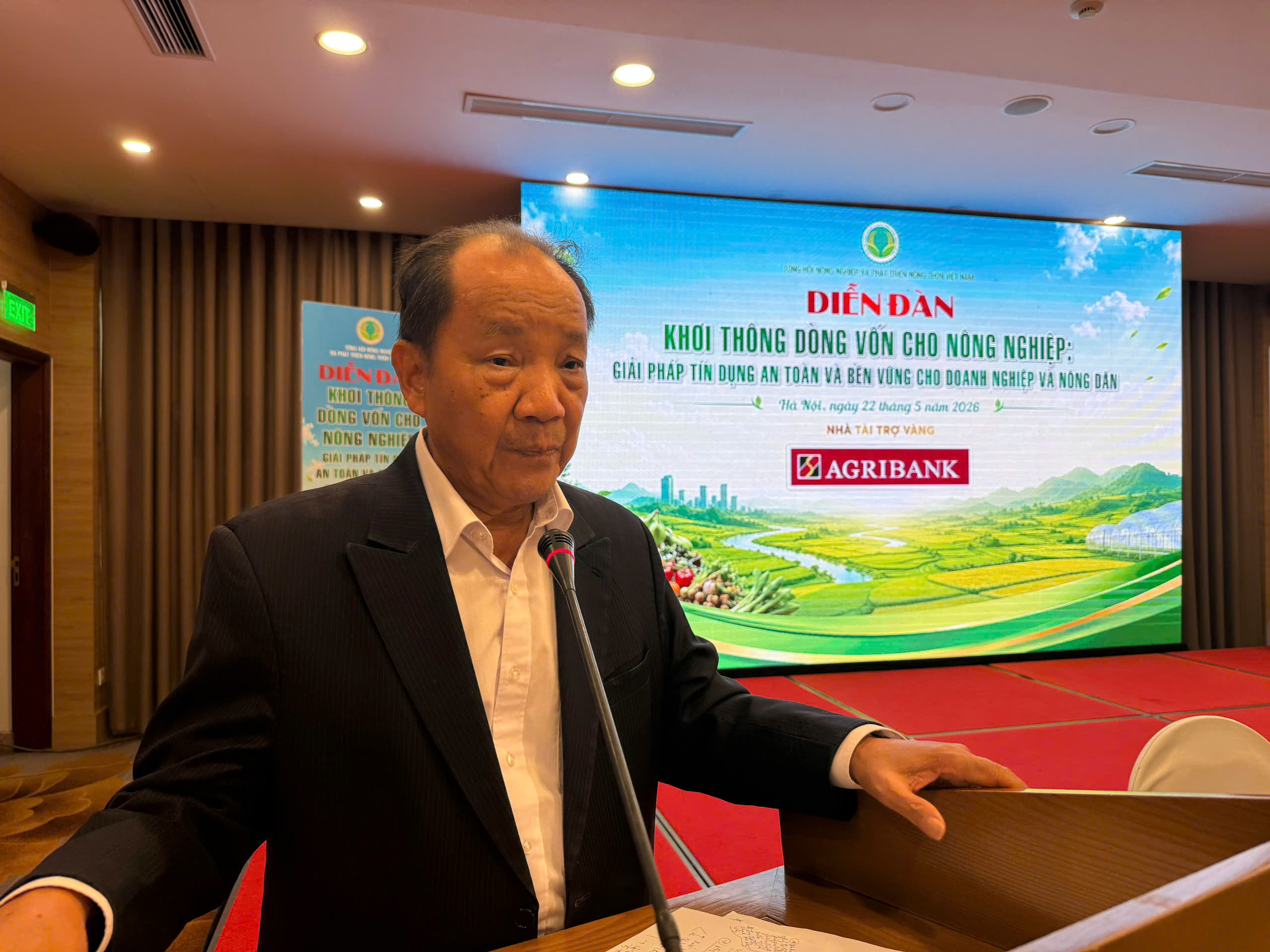 Tín dụng xanh mở đường cho chuyển đổi nông nghiệp bền vững 4 Ông Hồ Xuân Hùng: