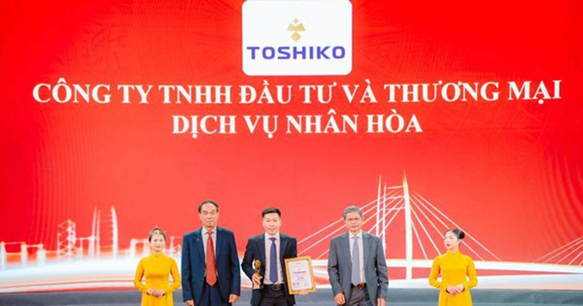 Toshiko được vinh danh tại giải thưởng chất lượng Việt Nam: Điều gì đứng sau?