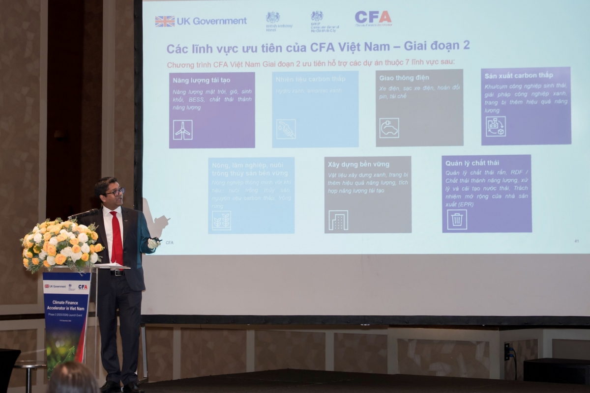 UK-funded CFA Vietnam picks 13 businesses for low-carbon support