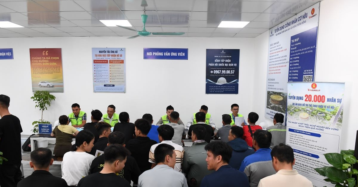 Vingroup tuyển 20.000 lao động địa phương, dân vùng dự án đón tương lai mới 6 Vingroup tuyển 20.000 lao động địa phương, dân vùng dự án đón tương lai mới