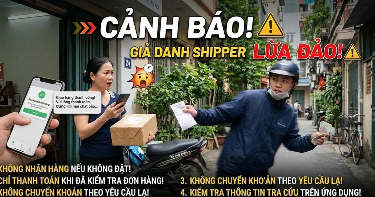 Mất tiền còn thành con nợ vì bị kẻ mạo danh nhân viên giao hàng lừa