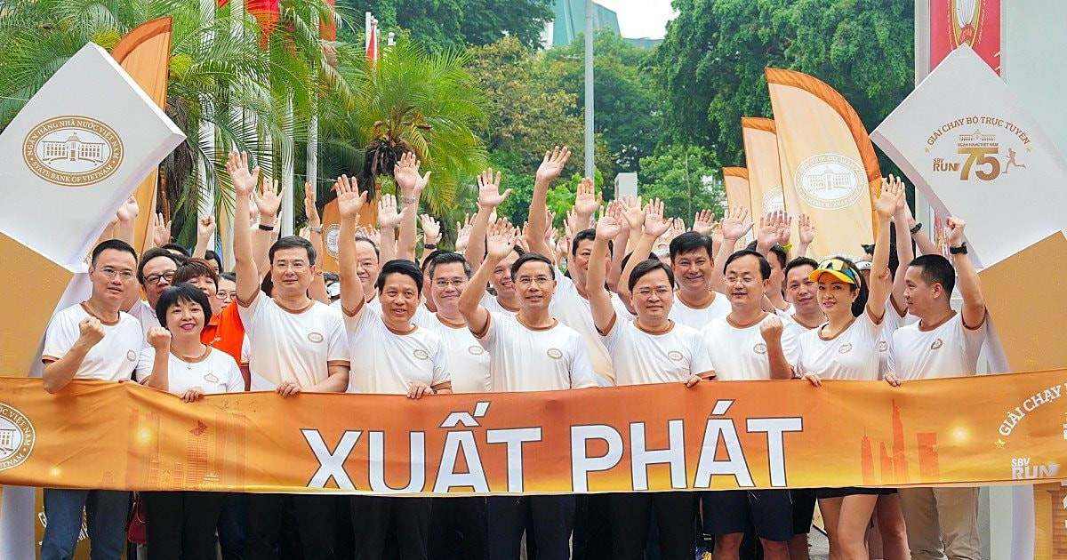 Chính thức phát động Giải chạy trực tuyến “75 năm Ngân hàng Việt Nam”