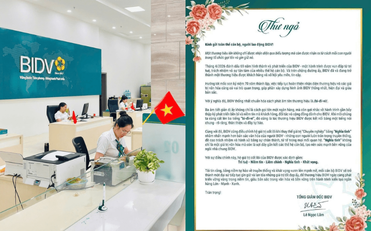 Không phải “bi-ai-đi-vi” nữa, đổi từ tháng 3 rồi