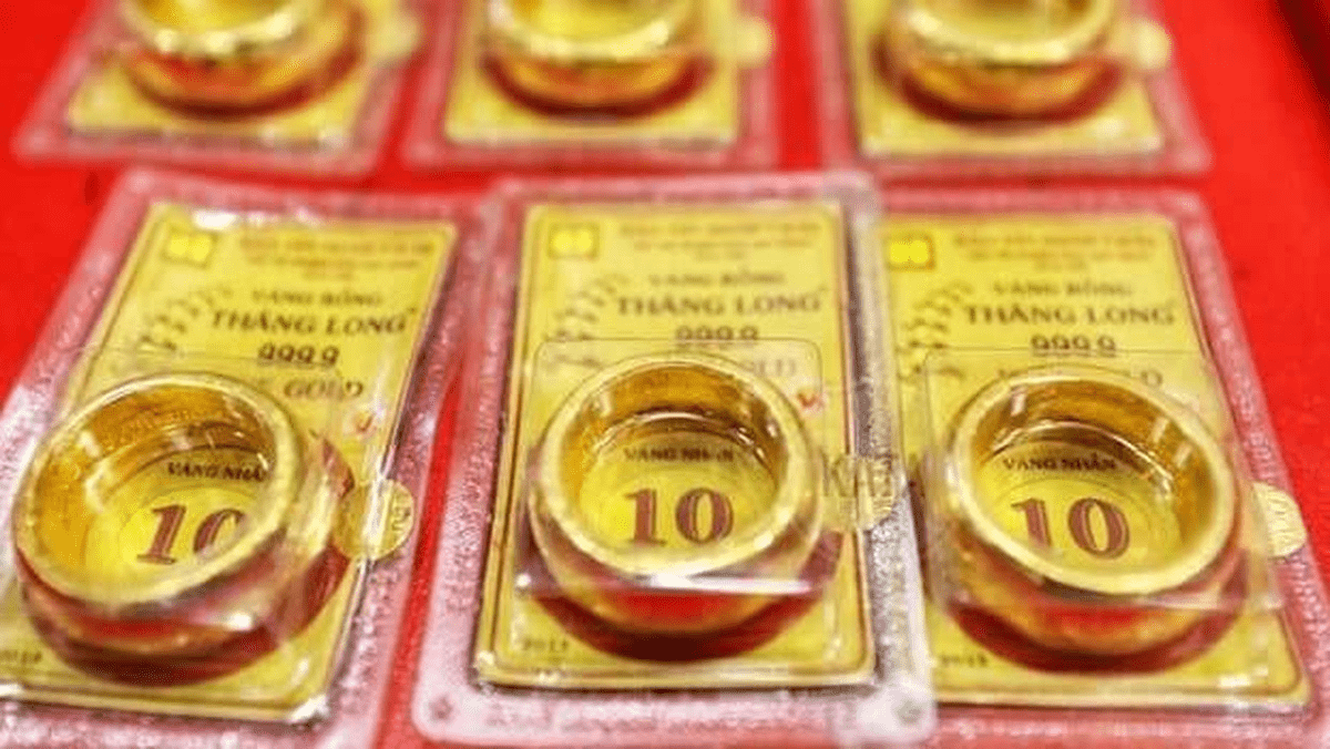 Giá vàng miếng, vàng nhẫn trơn chiều 9/5