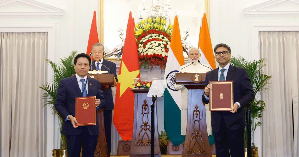 Phó Thống đốc Phạm Tiến Dũng tham gia Đoàn công tác của Tổng Bí thư, Chủ tịch nước Tô Lâm thăm cấp Nhà nước tới Ấn Độ và Sri Lanka