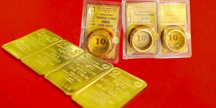 Giá vàng nhẫn, vàng miếng chiều tối 18/5 bật tăng trở lại