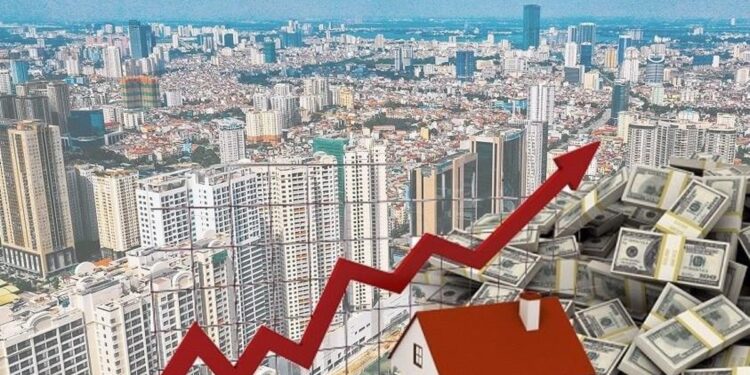 Lĩnh vực bất động sản chiếm 20