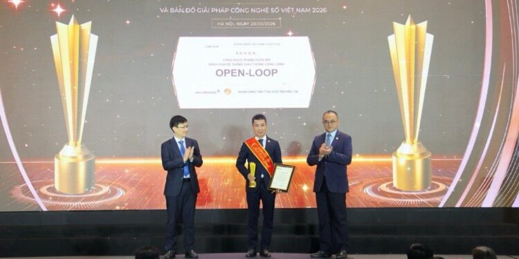 SACOMBANK nhận giải thưởng Sao Khuê 2026 và ghi tên trên Bản đồ Giải pháp Công nghệ số Việt Nam