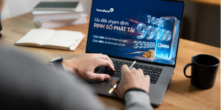 Cơ hội sở hữu tài khoản số đẹp từ ưu đãi lớn nhất năm của VietinBank
