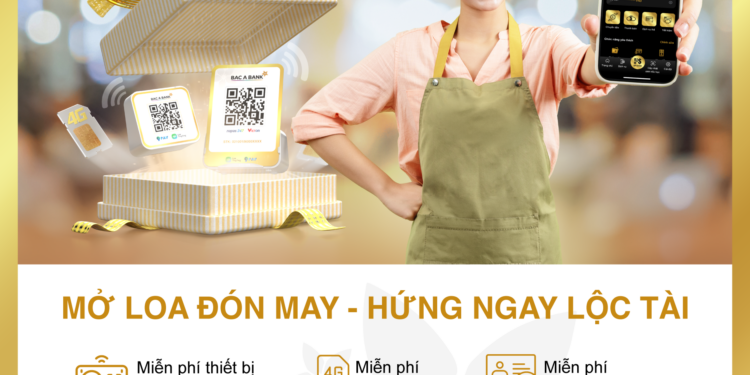 BAC A BANK ra mắt Loa thông báo biến động số dư tài khoản dành cho hộ kinh doanh
