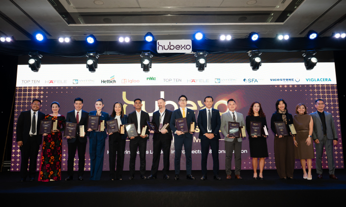 Hubexo Asia Awards honors Vietnam’s leading developers, architects and contractors