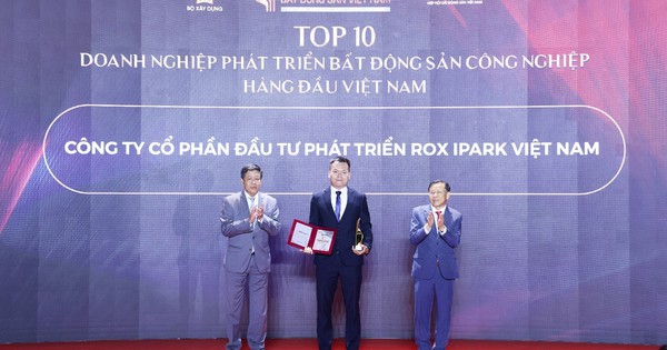 ROX iPark gi&agrave;nh c&uacute; đ&uacute;p tại Giải thưởng quốc gia Bất động sản Việt Nam