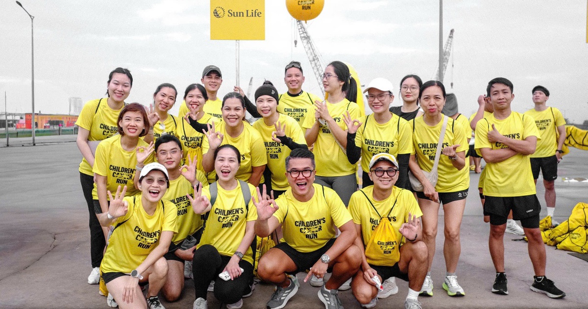 Sun Life Việt Nam đồng hành giải chạy Children’s Cancer Run 2026