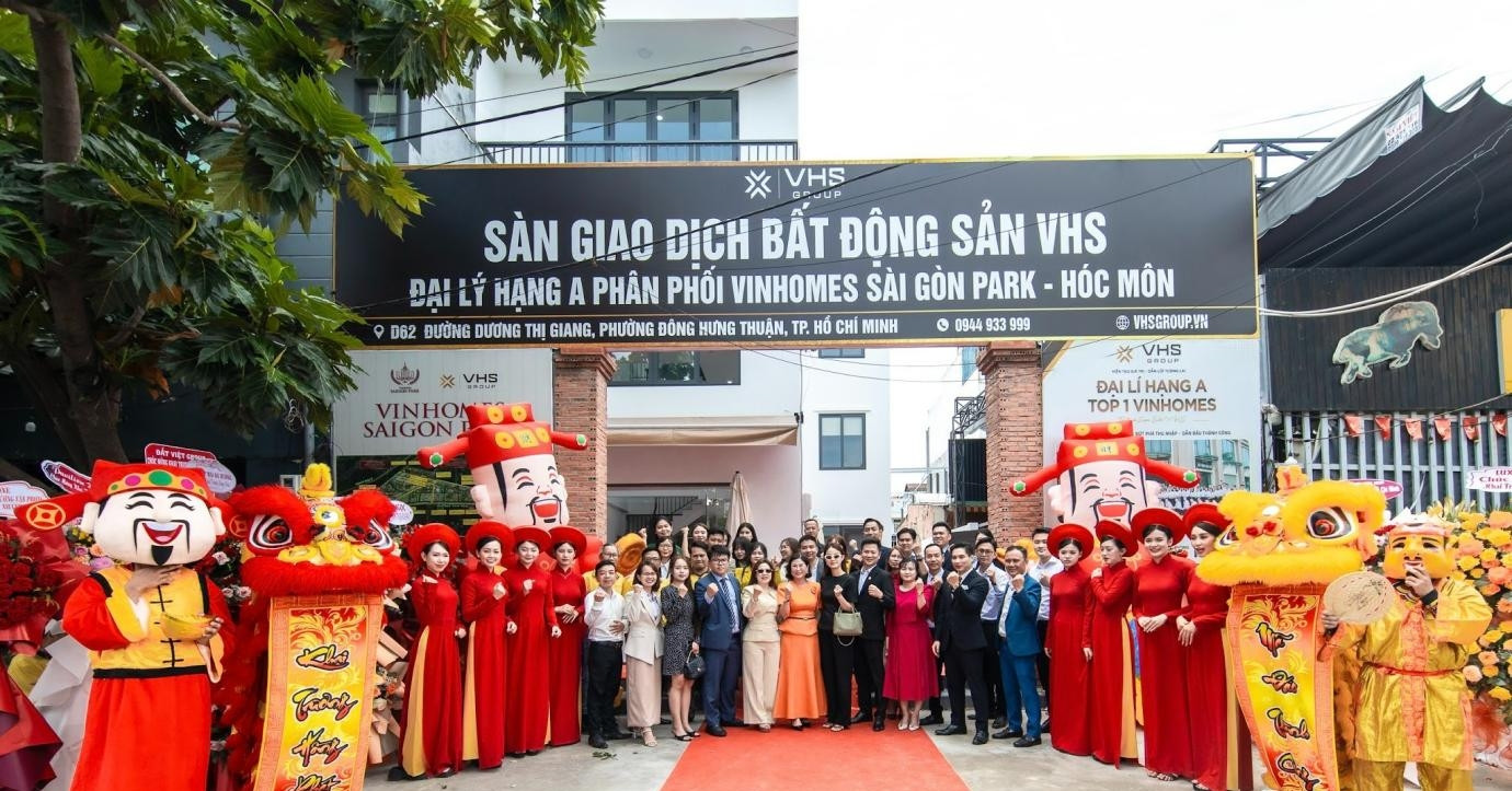 VHS Group đồng loạt khai trương 4 văn phòng tại TP.HCM