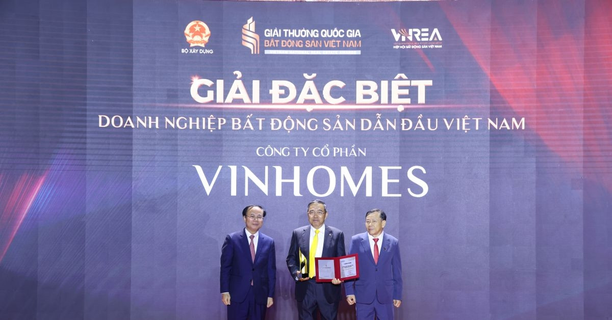 Vinhomes nhận ‘siêu giải thưởng’