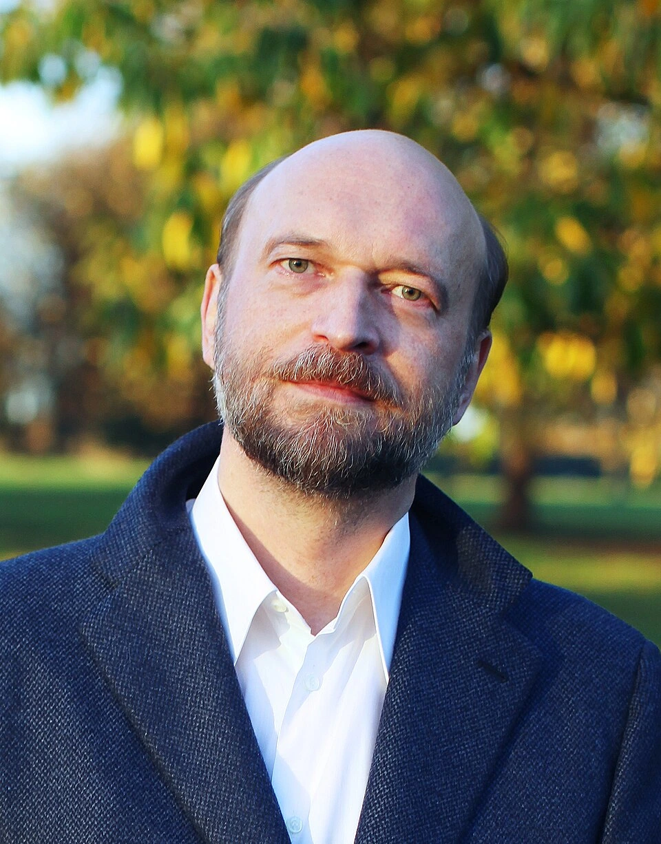 Portrait photo of Sergei Viktorovich Pugachev outdoors