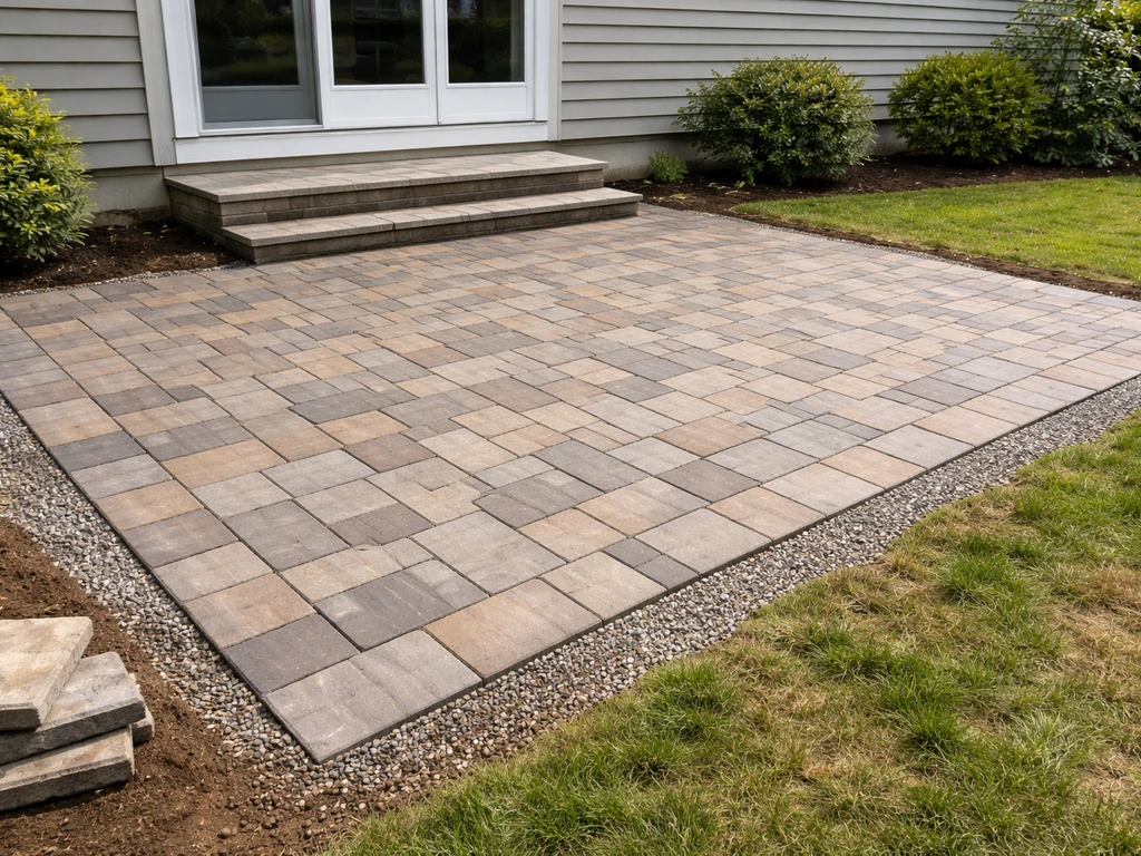 how to replace a deck with a patio